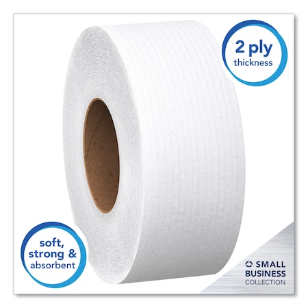 Toilet Paper, Continuous Roll, 4 PK